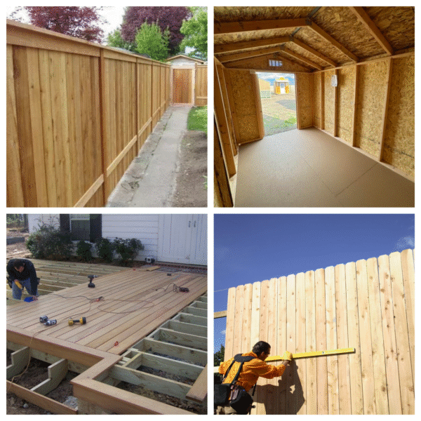 Custom Sheds, Patios & Fence Building